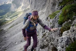 Vaude Tekoa Biobased Pants naisten vaellushousut, violetti| Retkeilyhousut