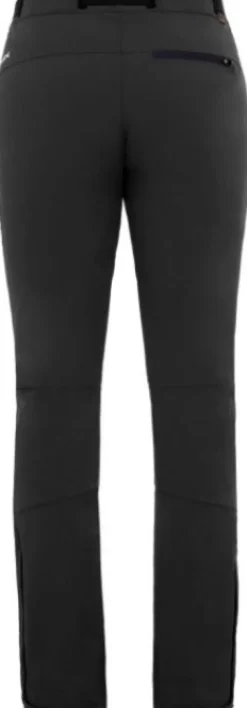 Vaude Retkeilyhousut^Wintry Pants IV softshellhousut, musta