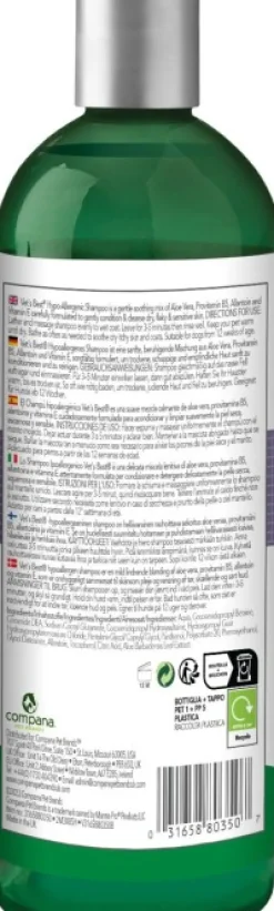 Vetu0027s Best Turkinhoito^Vet's Best Hypo-Allergenic Shampoo 500 ml