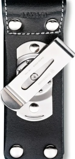 Victorinox Belt Pouch Leather Black 6 Layer vyökotelo| Kotelot Ja Tarvikkeet