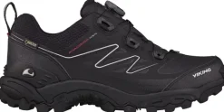 Viking Anaconda 4x4 Low GTX BOA Unisex kenkä, Black/Orange| Ulkoilukengät