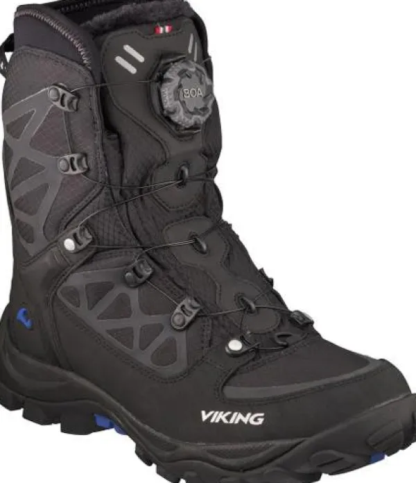 Viking Constrictor III Boa -talvikengät, musta| Metsästyskengät