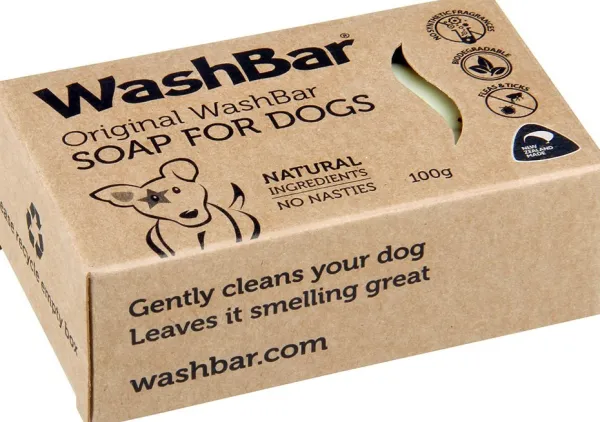 WashBar Turkinhoito^Soap Bar Original for Dogs koirien palashampoo, 100 g
