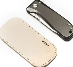 WESN Kotelot Ja Tarvikkeet^Allman Leather Sheath tuppi, Black