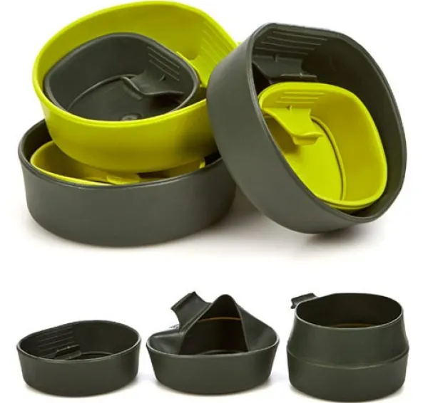 Wildo Astiat Ja Ruokailuvälineet^Fold-a-Cup taittokuksa, 6 dl vihreä