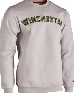 Winchester Falcon Crewneck Sweatshirt pusero, harmaa| Metsästysliivit/Fleeceliivit