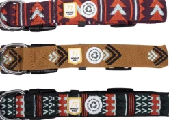 Woolly Wolf Collar 40 - 65 cm, Polar Night| Kaulapannat