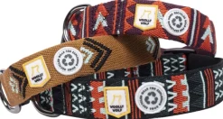 Woolly Wolf Kaulapannat^Collar koiran kaulapanta, 25 - 35 cm, Polar Night