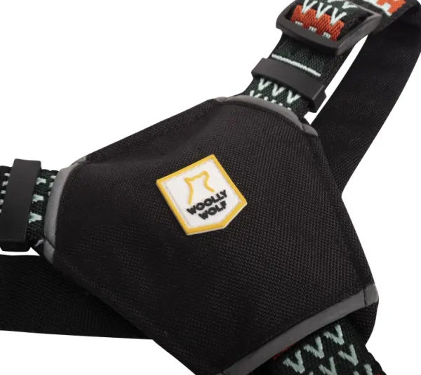 Woolly Wolf Harness koiran valjaat, XS - S, Woodland| Valjaat