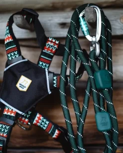 Woolly Wolf Harness koiran valjaat, XS - S, Woodland| Valjaat