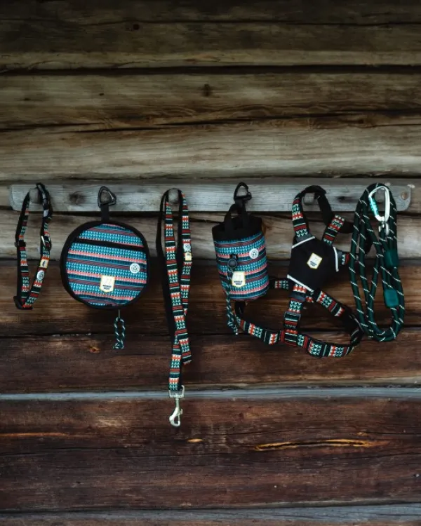 Woolly Wolf Harness koiran valjaat, XS - S, Woodland| Valjaat