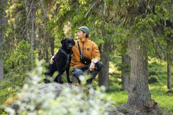 Woolly Wolf Valjaat^Roam Harness koirien valjaat, L, musta