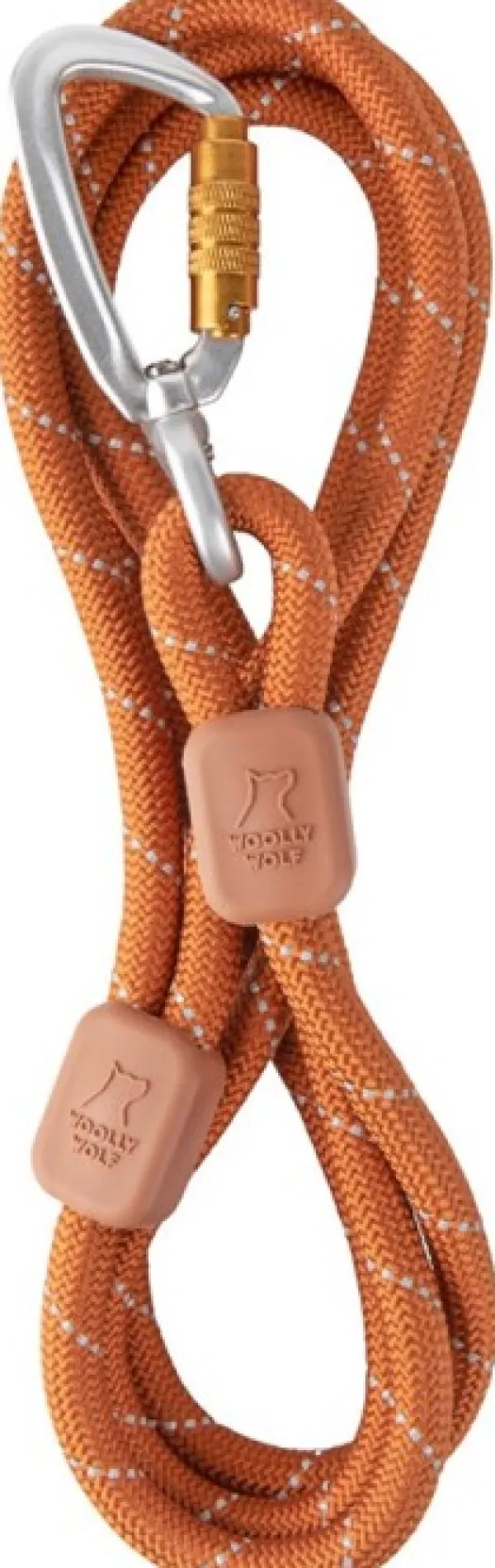 Woolly Wolf Taluttimet^Rope Leash köysihihna, 10 mm, oranssi