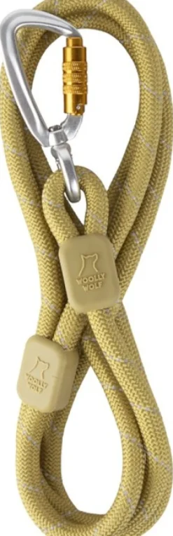 Woolly Wolf Taluttimet^Rope Leash köysihihna, 10 mm, Pistachio