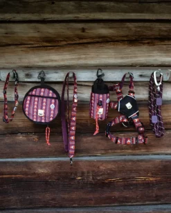 Woolly Wolf Taluttimet^Rope Leash köysitalutin, Raven Black