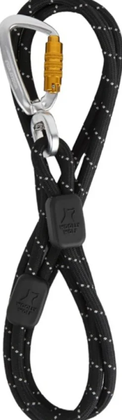 Woolly Wolf Rope Leash Thin köysihihna, 8 mm, musta| Taluttimet