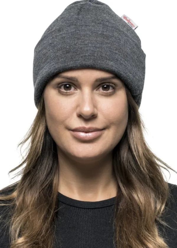 Woolpower Päähineet, huivit ja kaulurit/Pipot Ja Lakit^Beanie Classic Grey