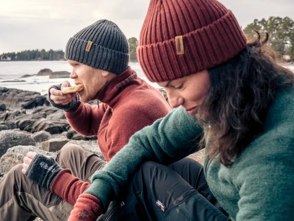 Woolpower Metsästysasusteet/Metsästyspipot^Beanie Rib Rust red