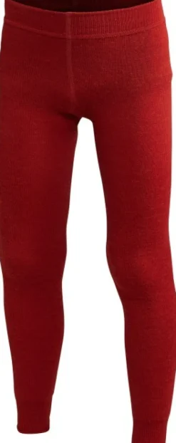 Woolpower Crewneck + Long Johns 200 Kids lasten kerrasto, Autumn Red| Lasten Alusasut Ja Kerrastot