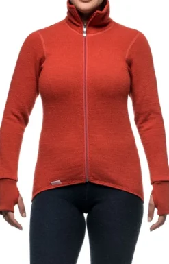 Woolpower Metsästysliivit/Fleeceliivit^Full Zip Jacket 400 -takki, unisex, Autumn Red