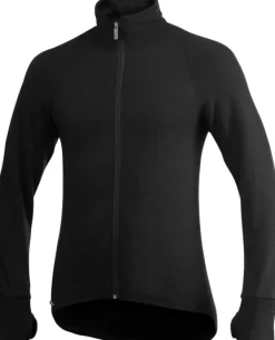 Woolpower Full Zip Jacket 400 Unisex Black| Metsästysliivit/Fleeceliivit