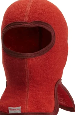 Woolpower Kids Balaclava 200 lasten kypärämyssy, punainen| Lasten Alusasut Ja Kerrastot