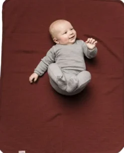 Woolpower Lasten Asusteet^Kids Blanket 400 lasten merinovillapeitto, Rust Red