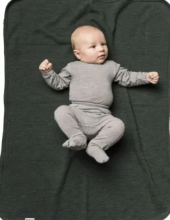 Woolpower Kids Blanket 400 merinovillapeitto, Forest Green| Lasten Asusteet