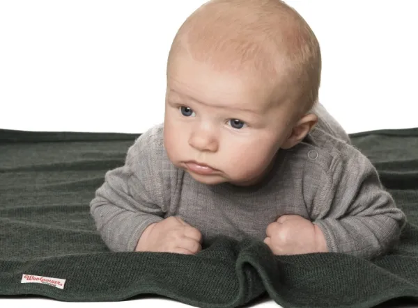 Woolpower Kids Blanket 400 merinovillapeitto, Forest Green| Lasten Asusteet