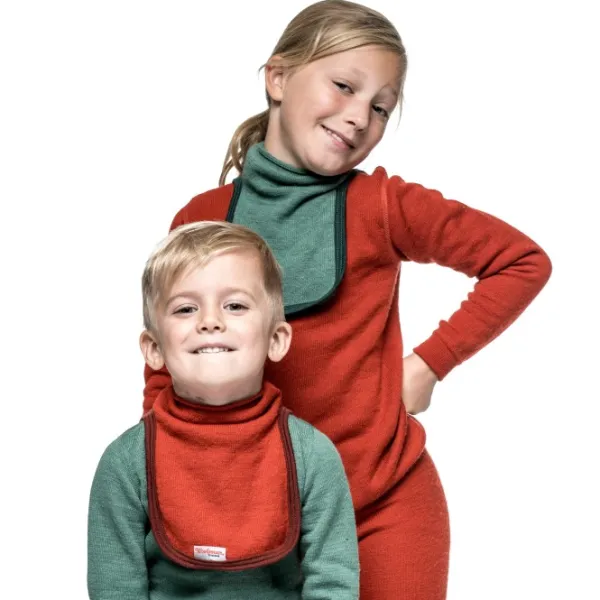 Woolpower Kids Crewneck 200 lasten kerrastopaita, punainen| Lasten Alusasut Ja Kerrastot