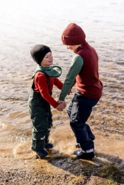 Woolpower Kids Crewneck 200 lasten kerrastopaita, punainen| Lasten Alusasut Ja Kerrastot