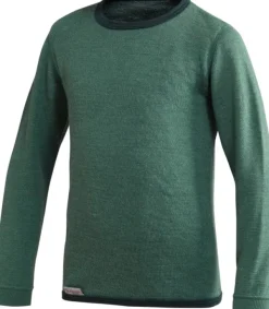 Woolpower Lasten Alusasut Ja Kerrastot^Kids Crewneck 200 lasten kerrastopaita, vihreä