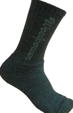 Woolpower Lasten Alusasut Ja Kerrastot^Kids Socks Classic Logo 400 lasten sukat, Forest Green