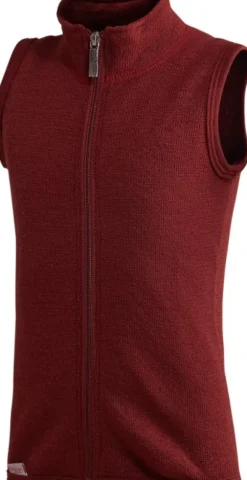 Woolpower Kids Vest 400 lasten merinoliivi, punainen| Lasten Alusasut Ja Kerrastot