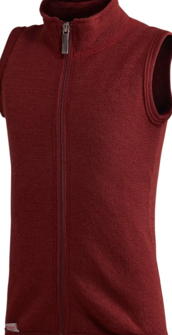 Woolpower Kids Vest 400 lasten merinoliivi, punainen| Lasten Alusasut Ja Kerrastot
