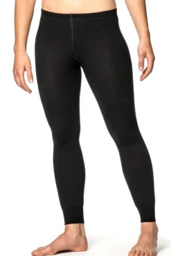 Woolpower Long Johns 400 kerrastohousut, unisex, musta| Kerrastohousut