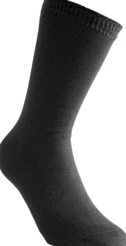 Woolpower Socks Classic 400 Unisex merinovillasukka, musta| Sukat