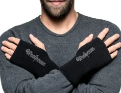 Woolpower Käsineet/Kynsikkäät^Wrist Gaiter -rannelämmittimet, musta