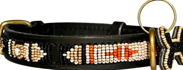 Zinj Design Skinny Swahili Antique Collar kaulapanta, M 53 x 2,1 cm| Kaulapannat