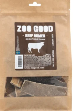 ZOO GOOD Naudanmaha 200 g| Puruluut