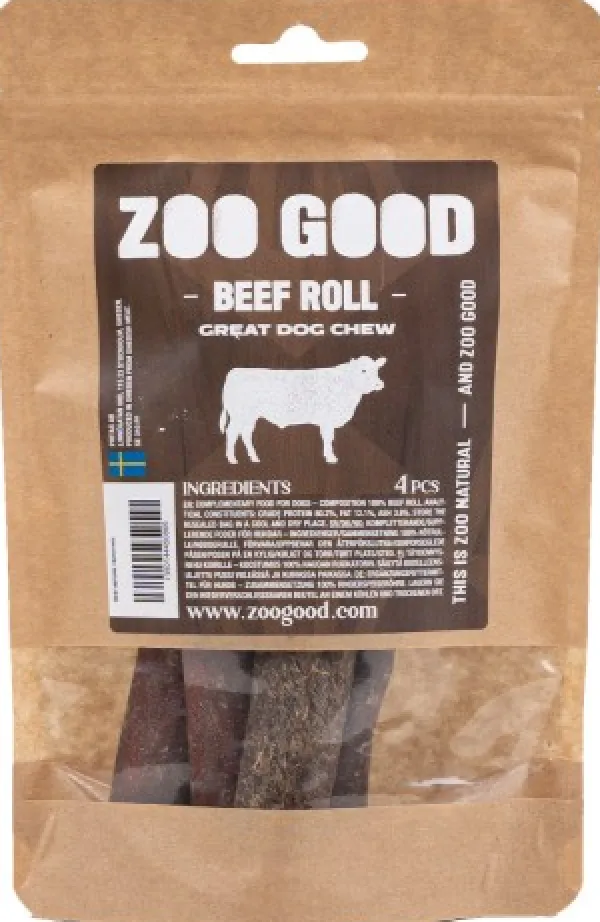 ZOO GOOD Naudanrulla 4 kpl| Puruluut