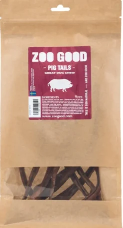 ZOO GOOD Puruluut^Porsaanhännät 9 kpl